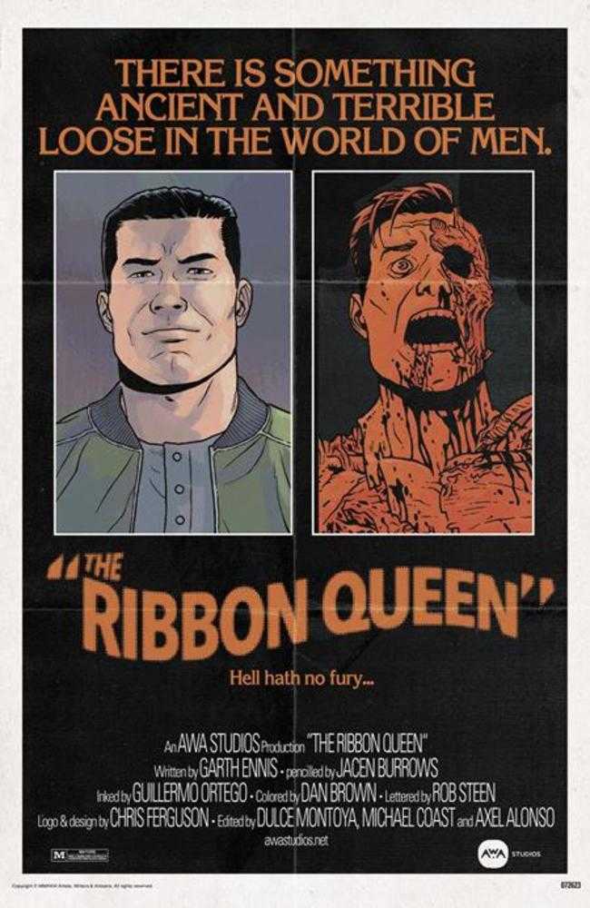 Ribbon Queen #1 (Of 8) Cover C Chris Ferguson & Jacen Burrows Horror Homage Variant (Mature)