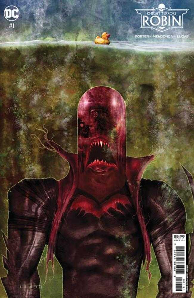 Knight Terrors Robin #1 (Of 2) Cover C Liam Sharp Card Stock Variant