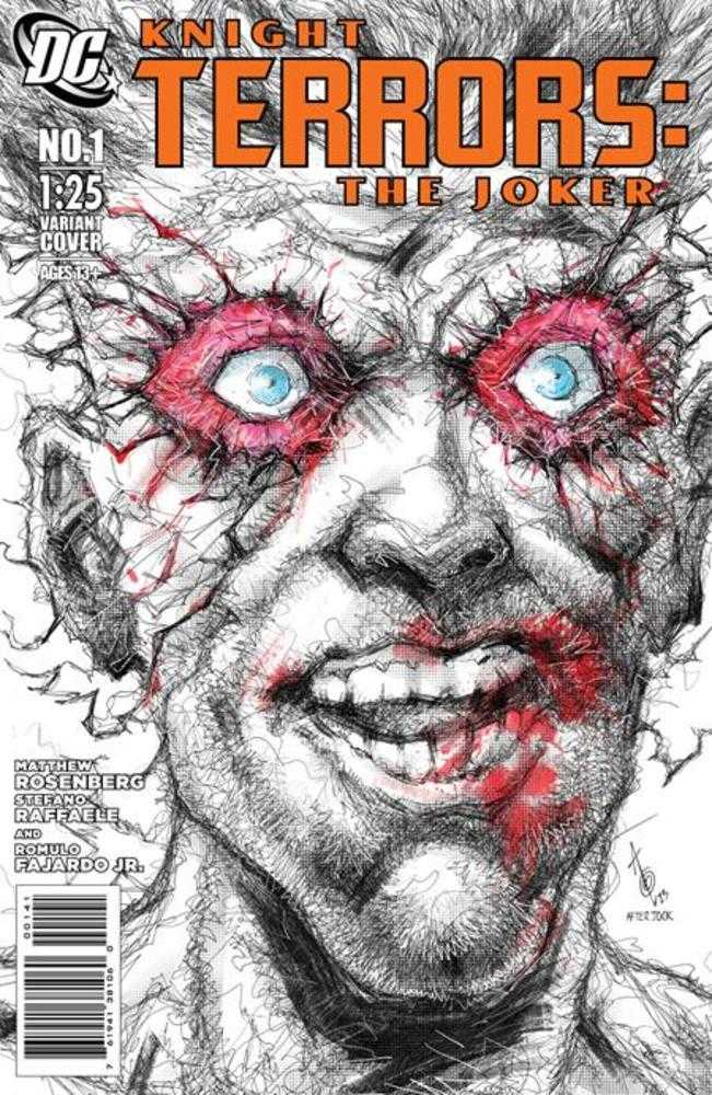 Knight Terrors Joker #1 (Of 2) Cover E 1 in 25 Alan Quah Homage Card Stock Variant