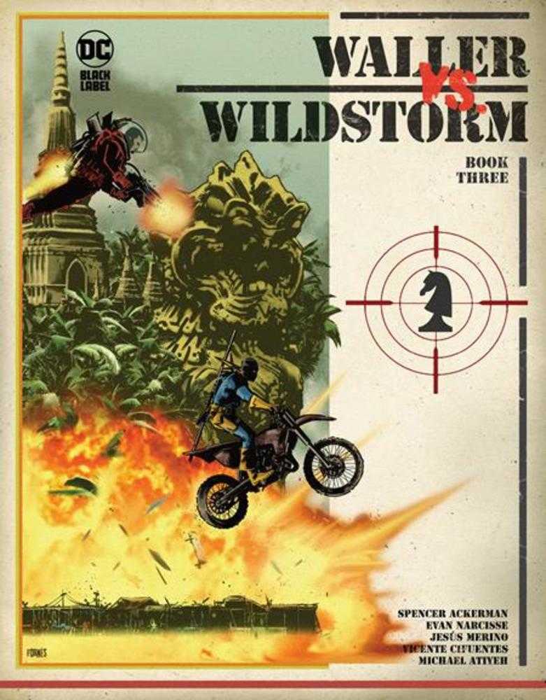 Waller vs Wildstorm #3 (Of 4) Cover A Jorge Fornes (Mature)