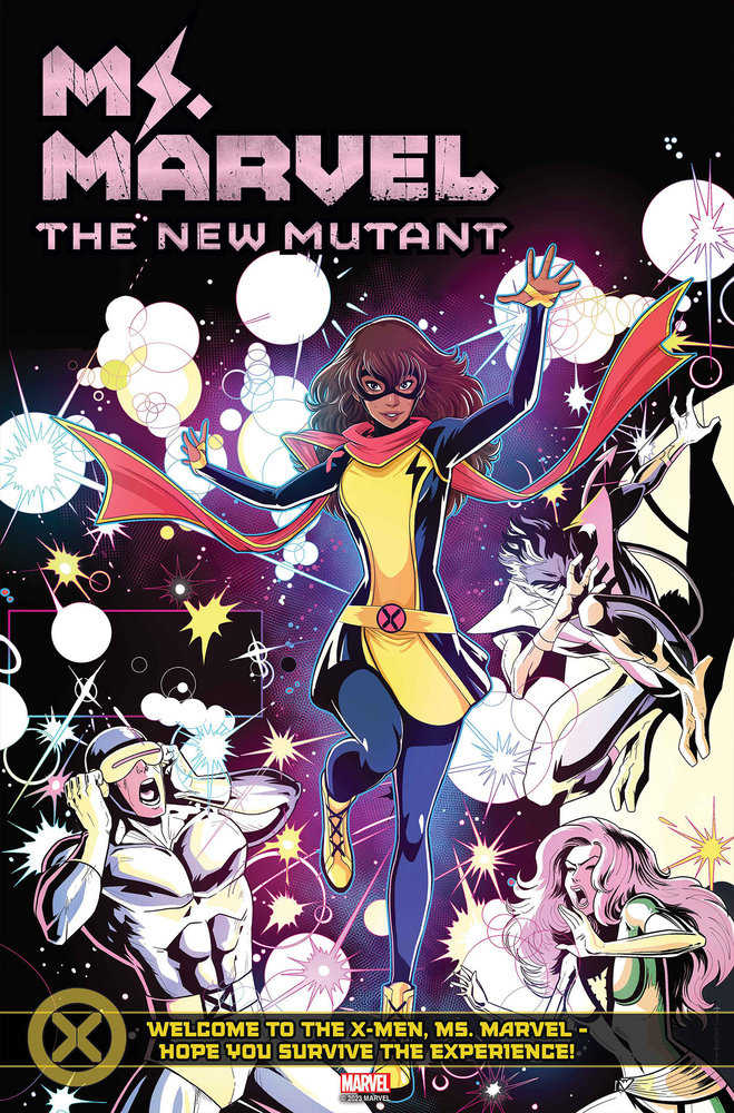 Ms. Marvel: The New Mutant 1 Luciano Vecchio Team Homage Variant