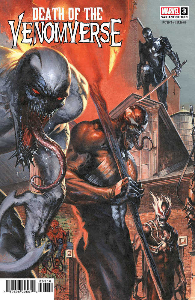 Death Of The Venomverse 3 Gabriele Dell'Otto Connecting Variant