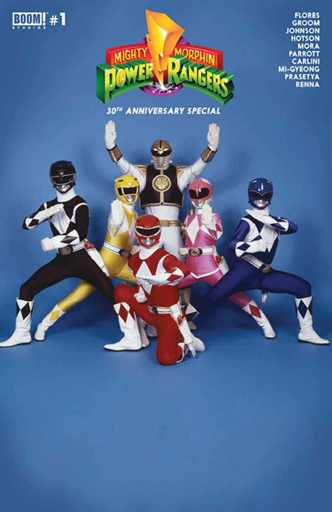 Mmpr 30th Anniversary Special #1 Cover D Photo Variant