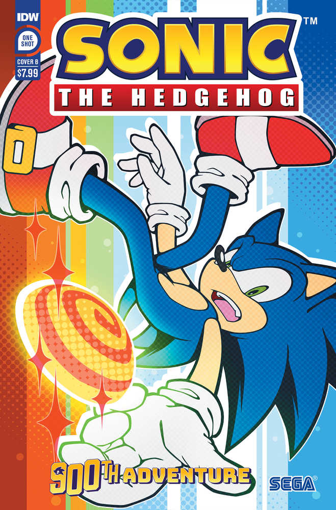 Sonic The Hedgehogs 900th Adventure Cover B Sega Of Japan