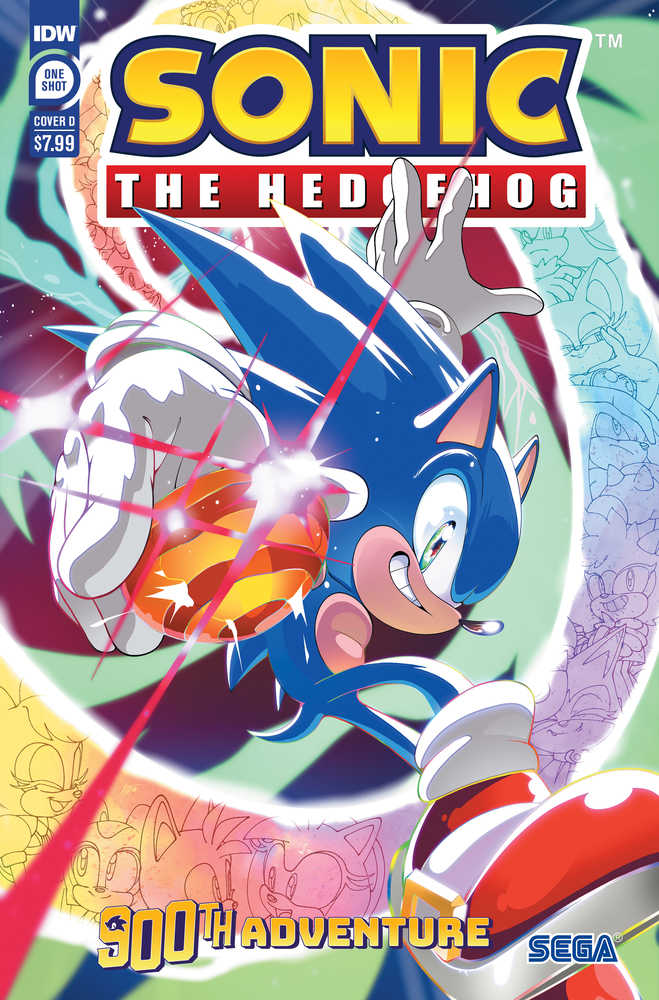 Sonic The Hedgehogs 900th Adventure Cover D Thomas