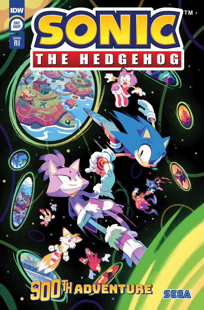 Sonic The Hedgehogs 900th Adventure Cover E 10 Fourdraine