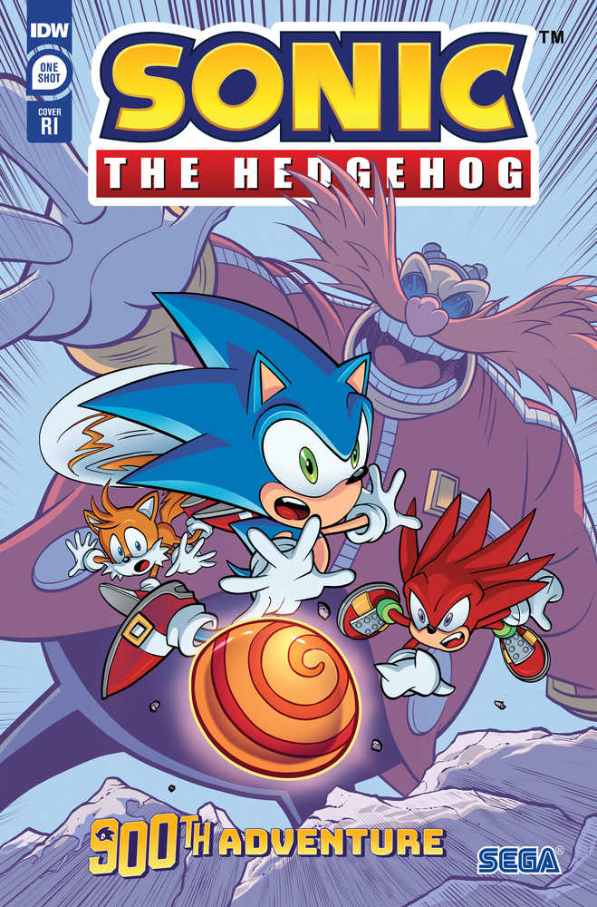 Sonic The Hedgehogs 900th Adventure Cover F 25 Elson