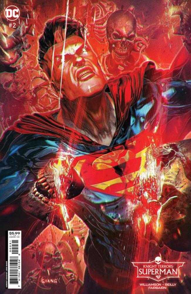 Knight Terrors Superman #2 (Of 2) Cover C John Giang Card Stock Variant