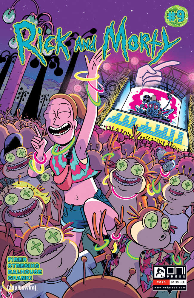 Rick And Morty #9 Cover B Ellerby (Mature)