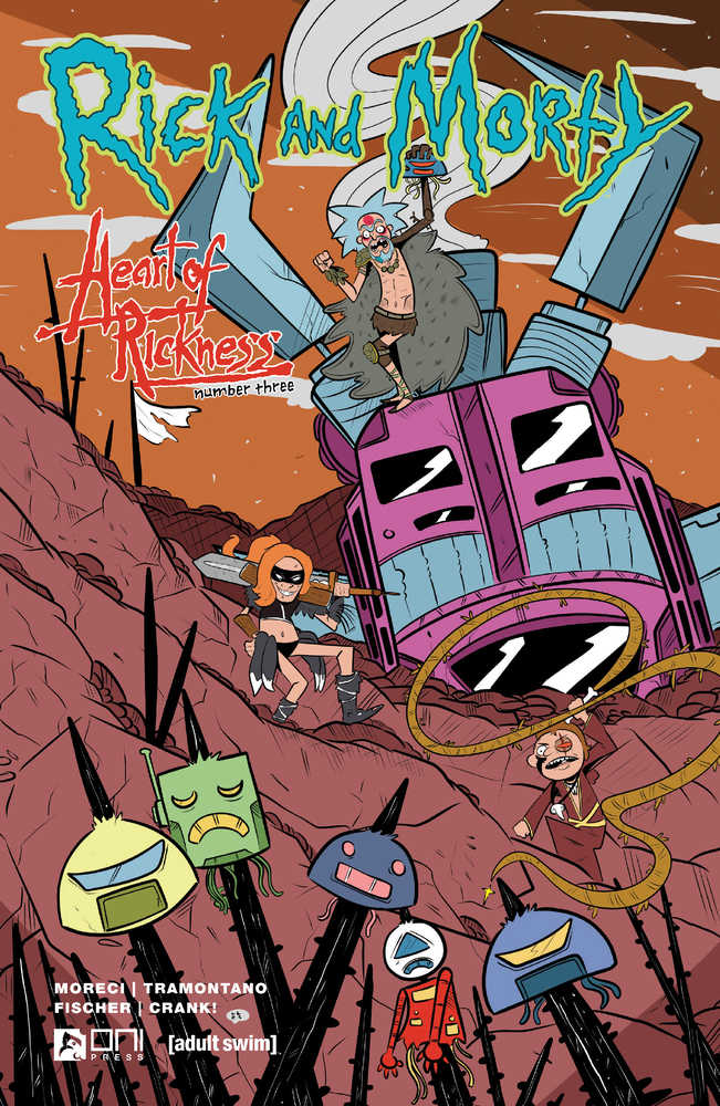 Rick And Morty Heart Of Rickness #3 (Of 4) Cover B Lloyd (Mature)