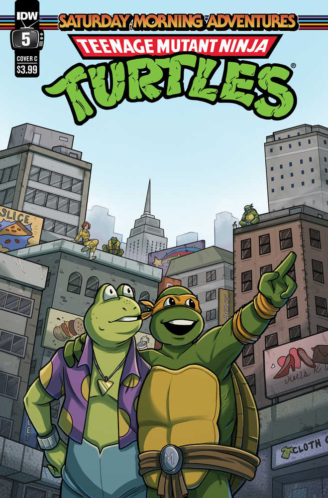 Teenage Mutant Ninja Turtles Saturday Morning Adventure 2023 #5 Cover C Suntrup