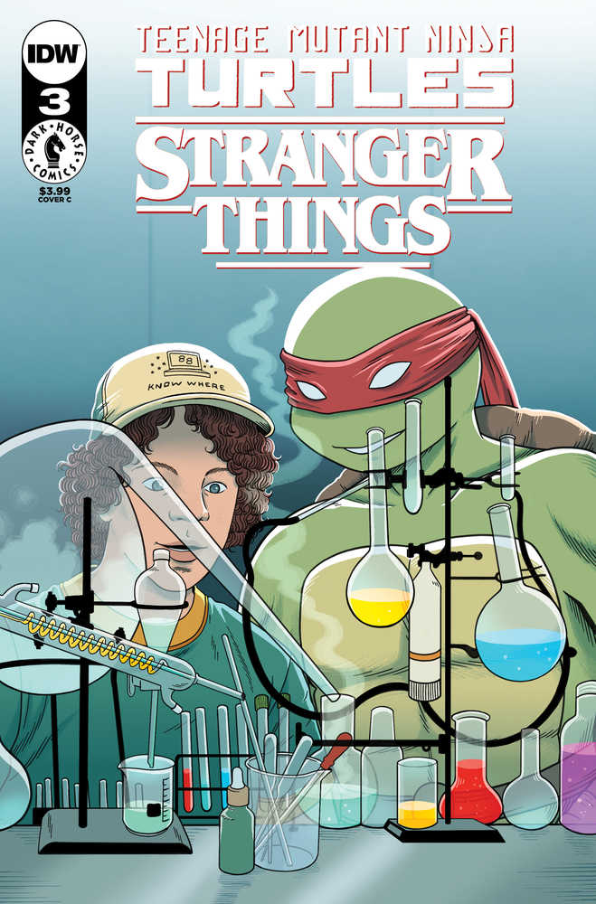 Teenage Mutant Ninja Turtles X Stranger Things #3 Cover C Woodall