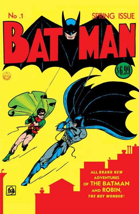 Batman #1 Facsimile Edition Cover A Bob Kane & Jerry Robinson