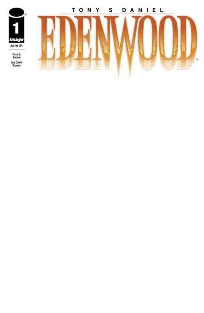 Edenwood #1 (Of 5) Cover F Blank Sketch Cover (Mature)