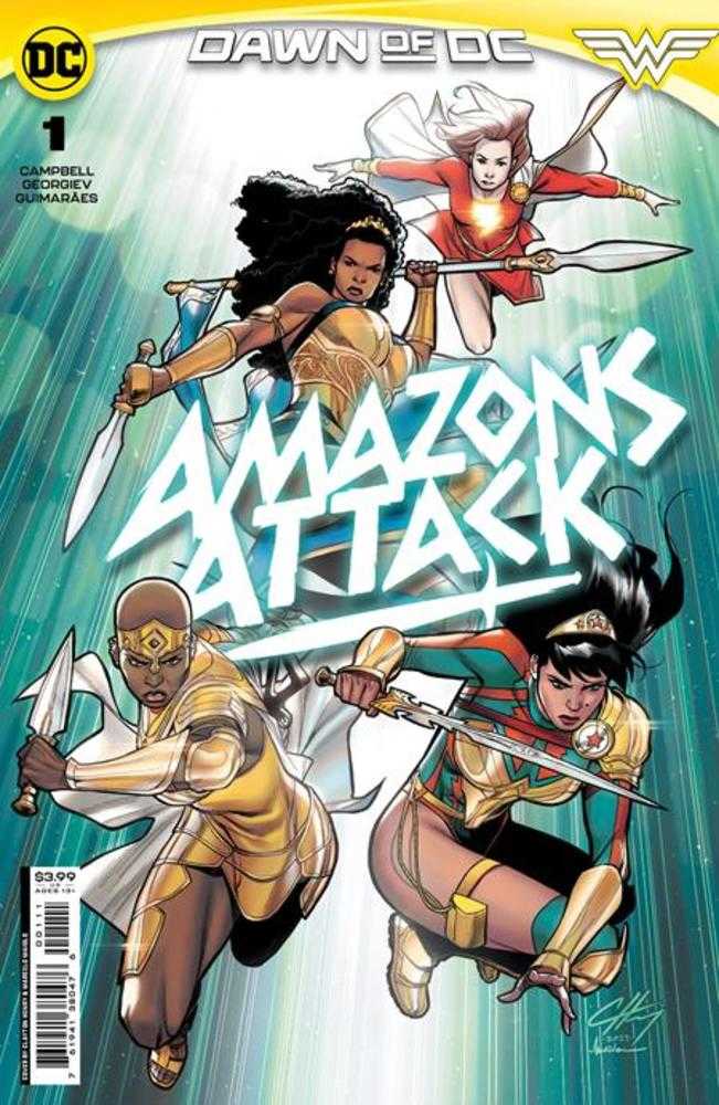 Amazons Attack #1 Cover A Clayton Henry