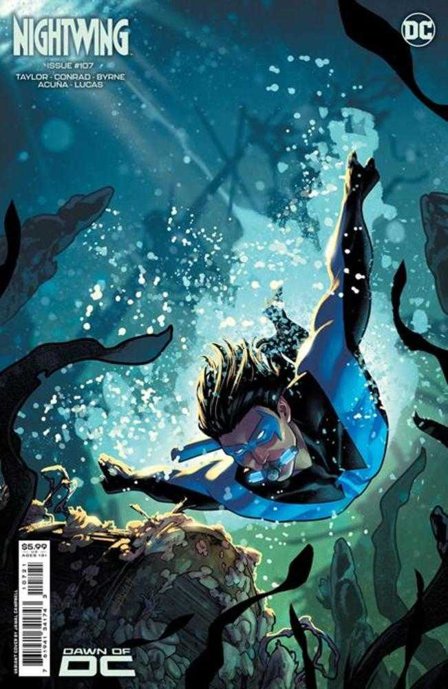 Nightwing #107 Cover B Jamal Campbell Card Stock Variant
