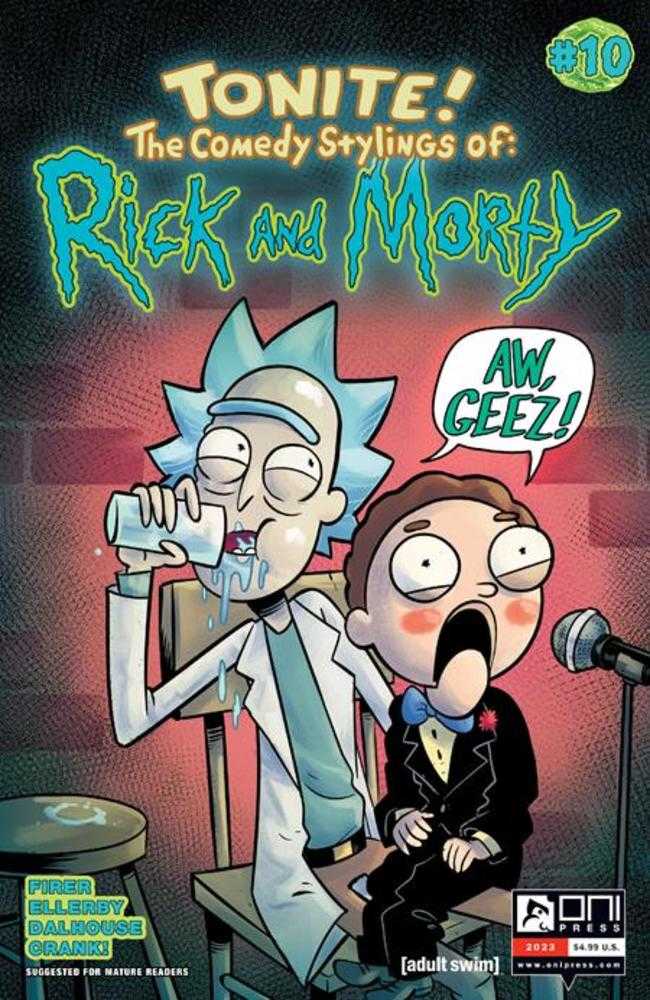 Rick And Morty #10 Cover B Fred C Stresing Variant (Mature)