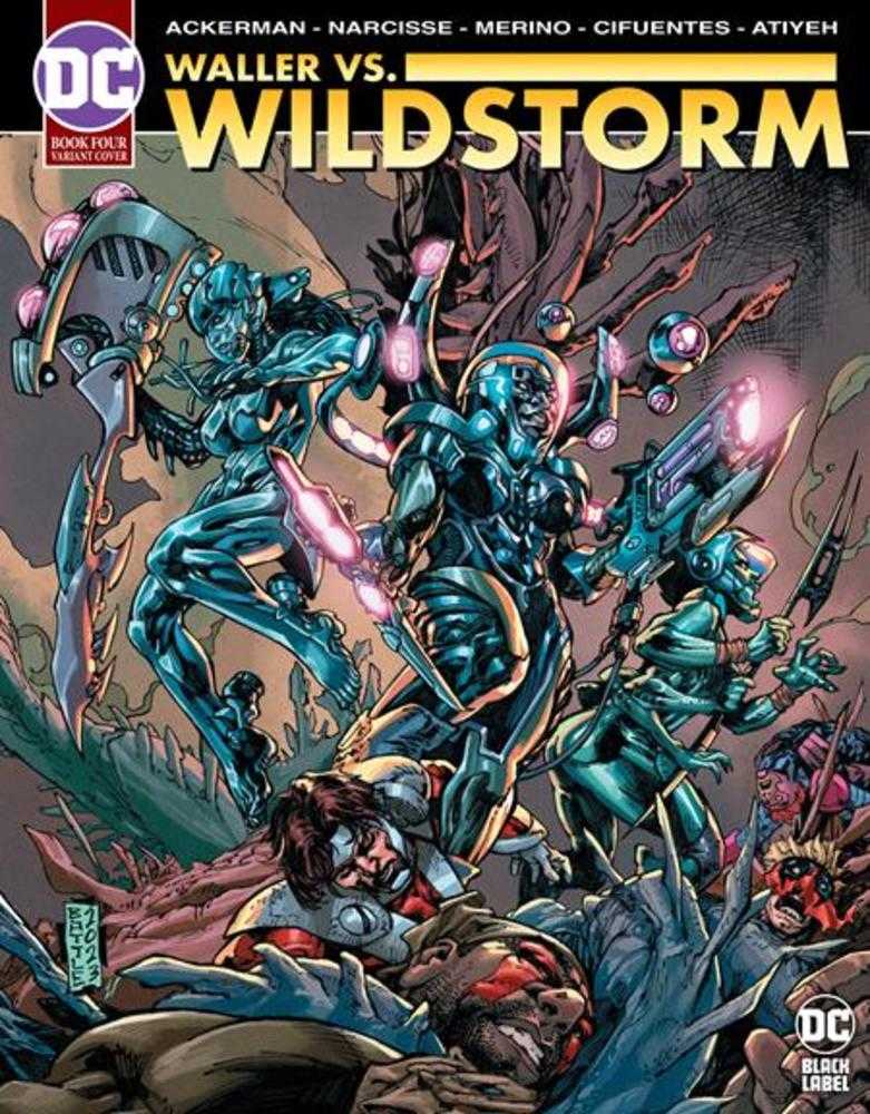 Waller vs Wildstorm #4 (Of 4) Cover B Eric Battle Variant (Mature)