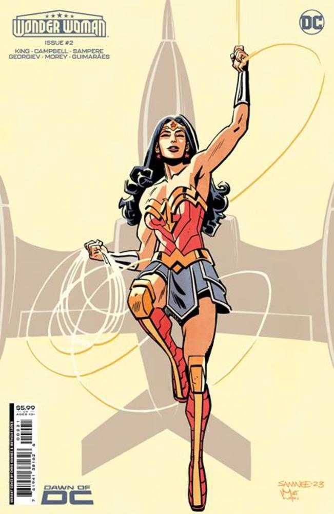 Wonder Woman #2 Cover B Chris Samnee Card Stock Variant