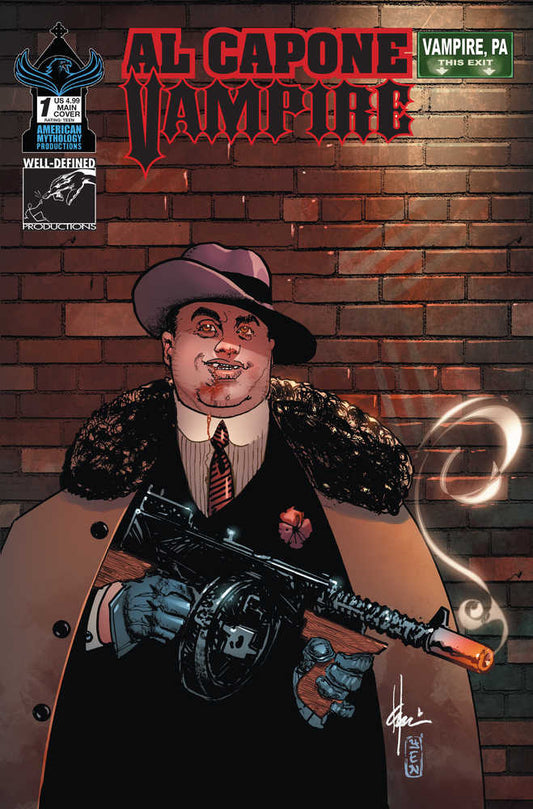 Al Capone Vampire #1 Cover A Chaykin & Nitro