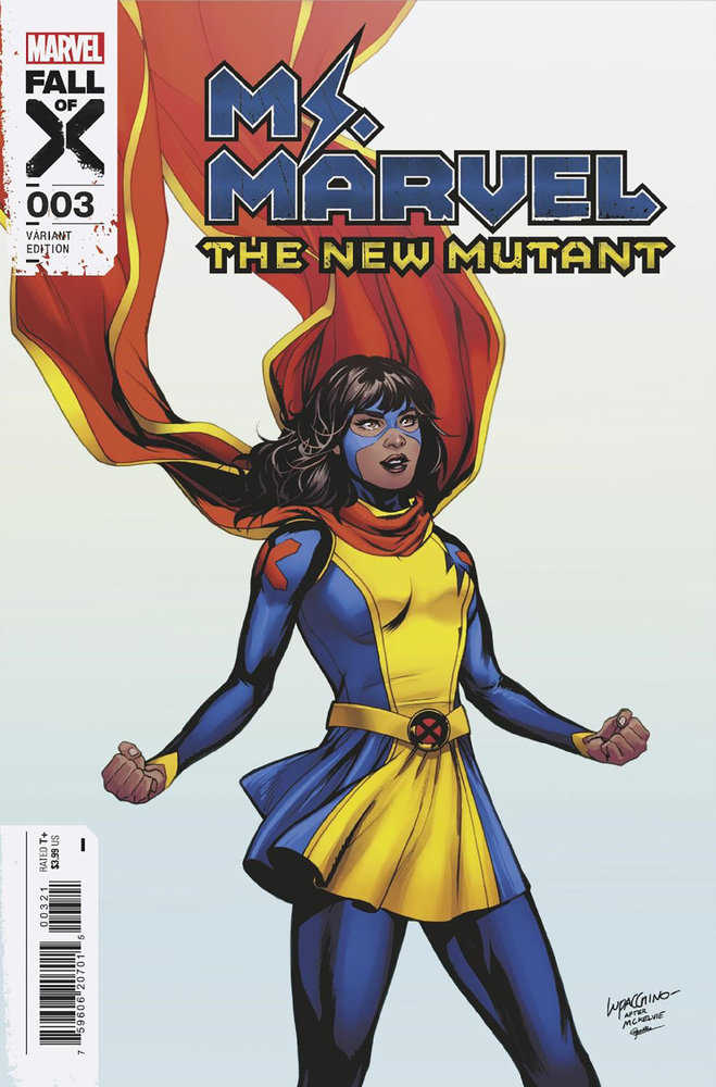 Ms. Marvel: The New Mutant 3 Ema Lupacchino Homage Variant