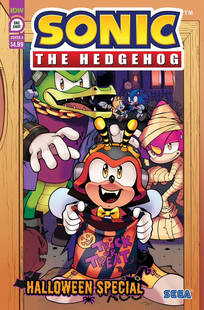 Sonic Hedgehog Halloween Special #1 Cover A Lawrence