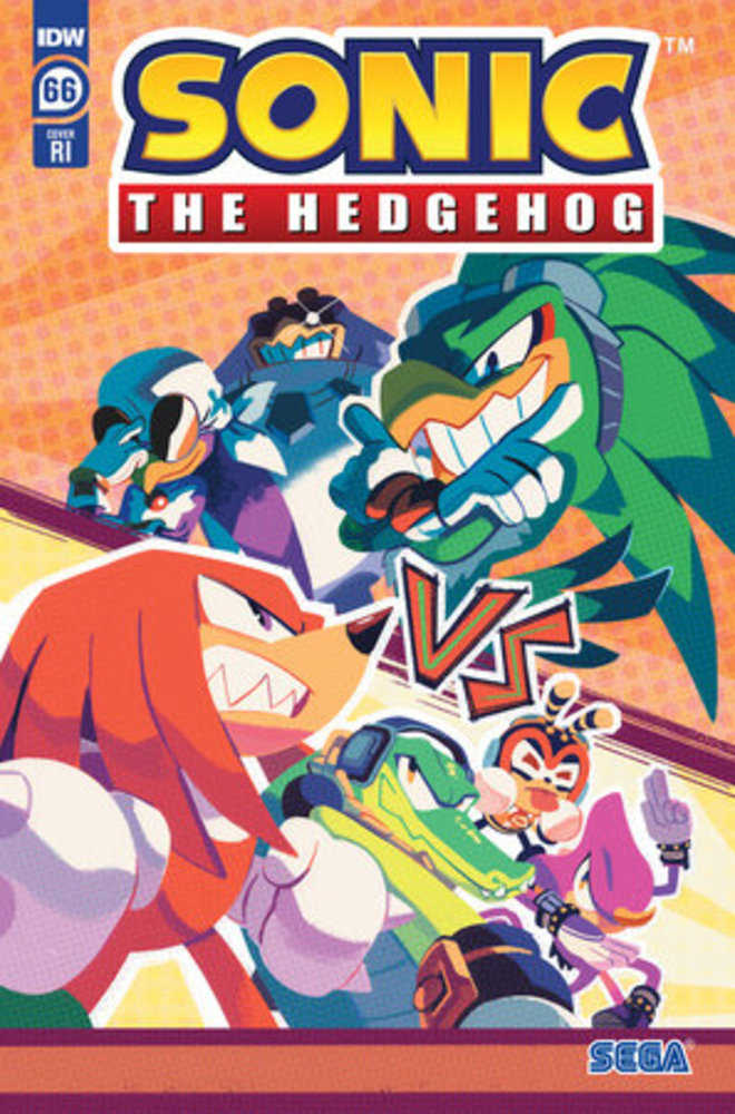 Sonic The Hedgehog #66 Cover C 10 Fourdraine