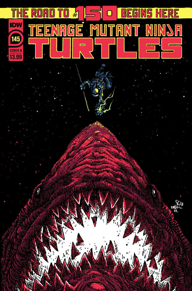 Teenage Mutant Ninja Turtles Ongoing #145 Cover B Eastman