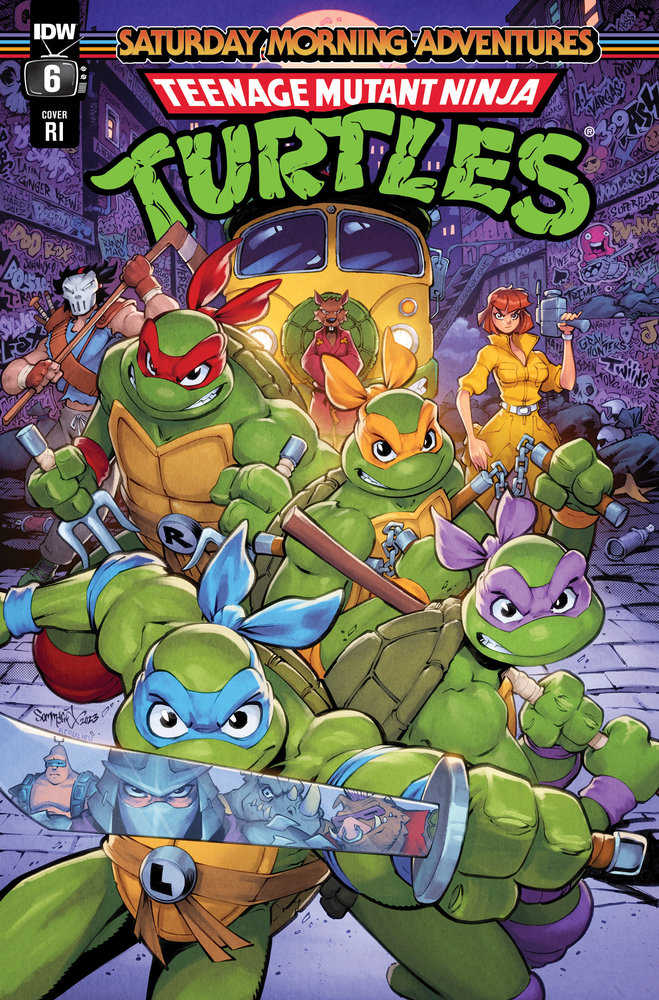 Teenage Mutant Ninja Turtles: Saturday Morning Adventures #6 Variant Ri (10) (Sommariva)