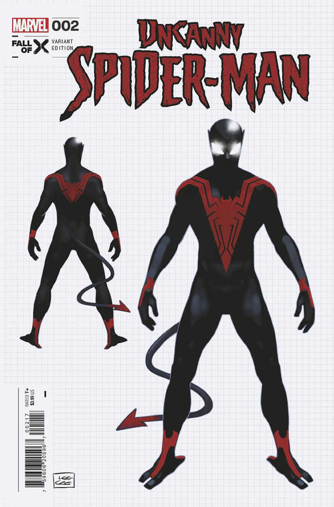 Uncanny Spider-Man 2 Lee Garbett Design Variant [Fall]