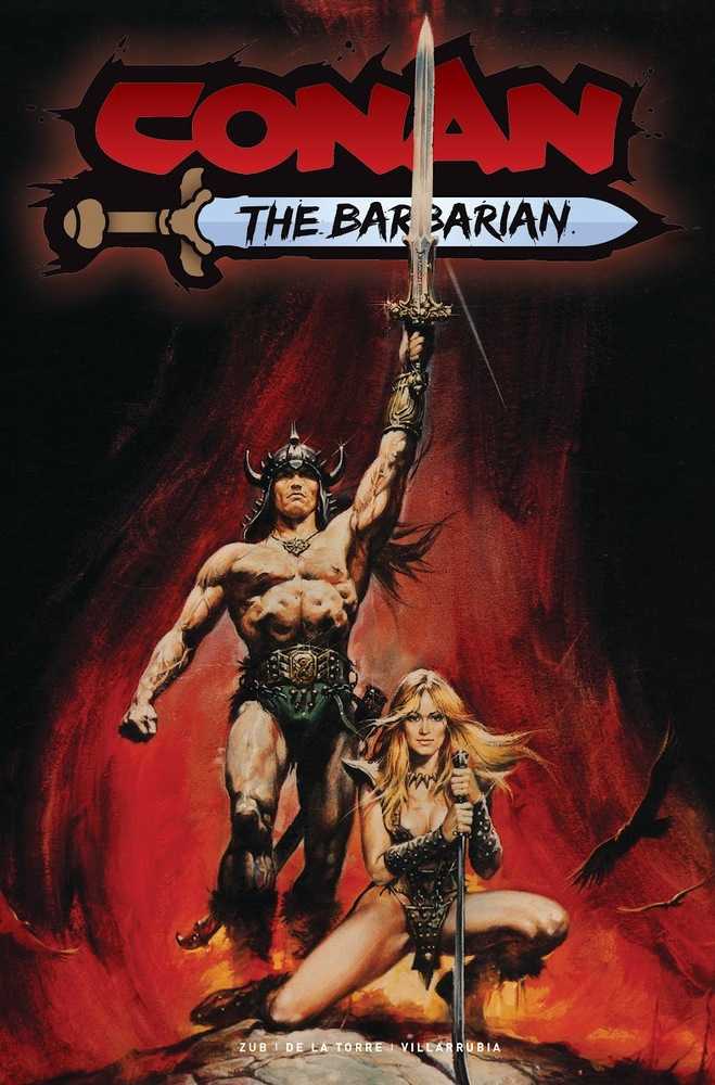 Conan Barbarian #1 2nd Print Schwarzenegger Movie Novel Replic
