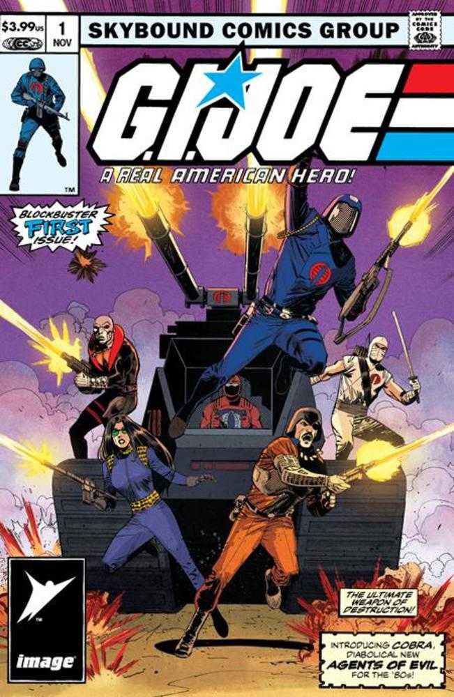 G.I. Joe A Real American Hero #1 (One Shot) Cover B Pat Oliffe Larry Hama Cut Variant