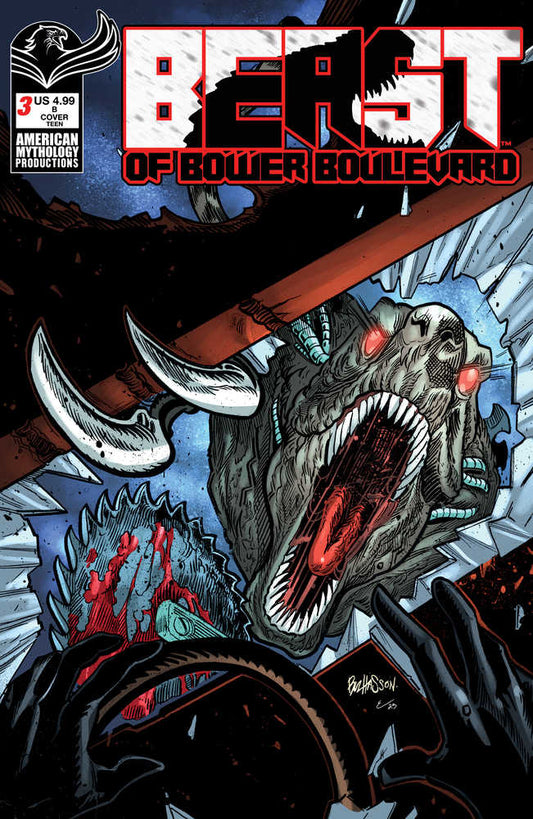 Beast Of Bower Boulevard #3 Cover B Hasson