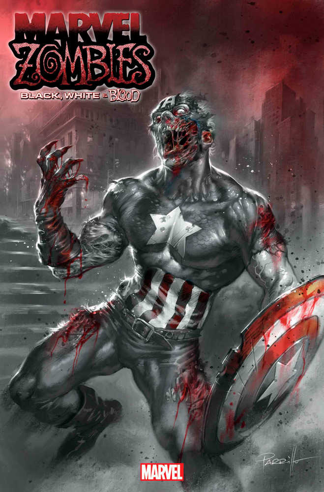 Marvel Zombies Black White Blood #2 Lucio Parrillo Variant
