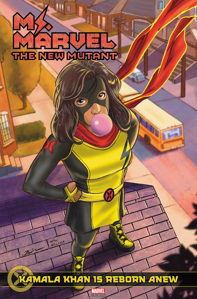 Ms Marvel New Mutant #4 Benjamin Su Homage Variant