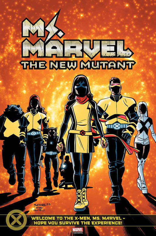 Ms Marvel New Mutant #4 Chris Samnee Team Homage Variant