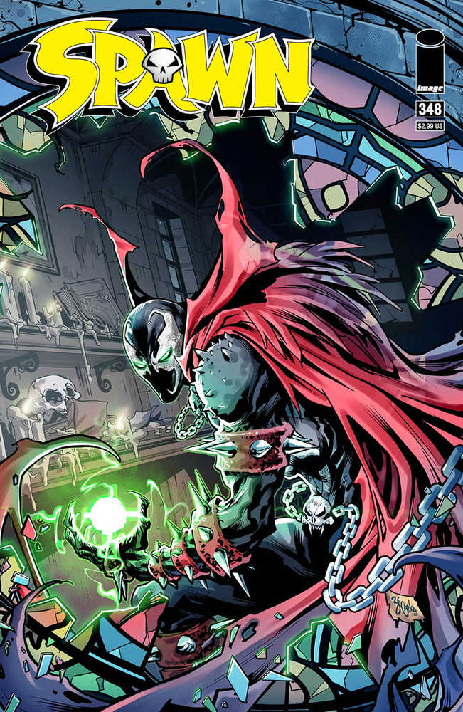 Spawn #348 Cover A Ze Carlos Cardstock