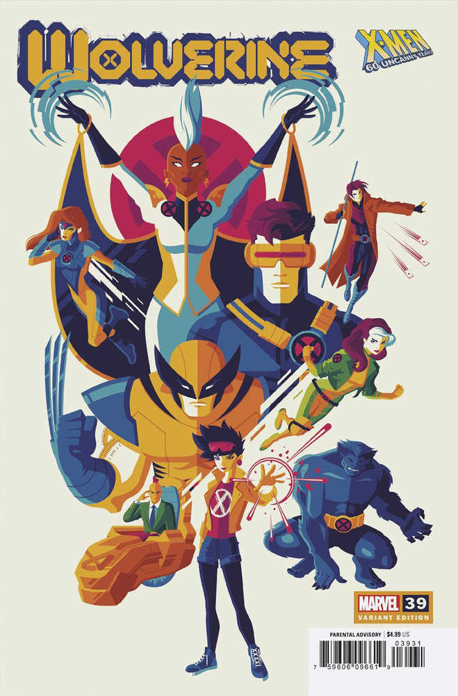 Wolverine 39 Tom Whalen X-Men 60th Variant [Fall]