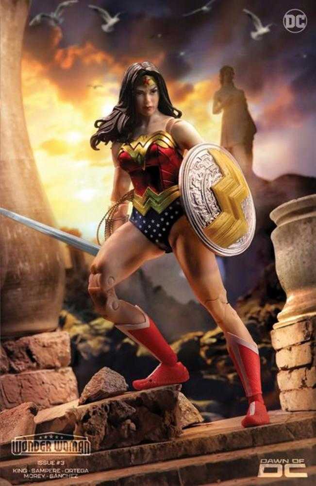 Wonder Woman #3 Cover E Wonder Woman McFarlane Toys Action Figure Card Stock Variant
