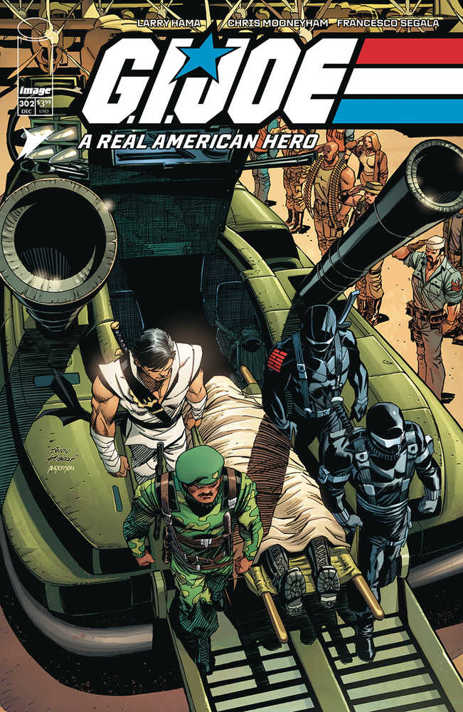G.I. Joe A Real American Hero #302 Cover A Kubert & Anderson