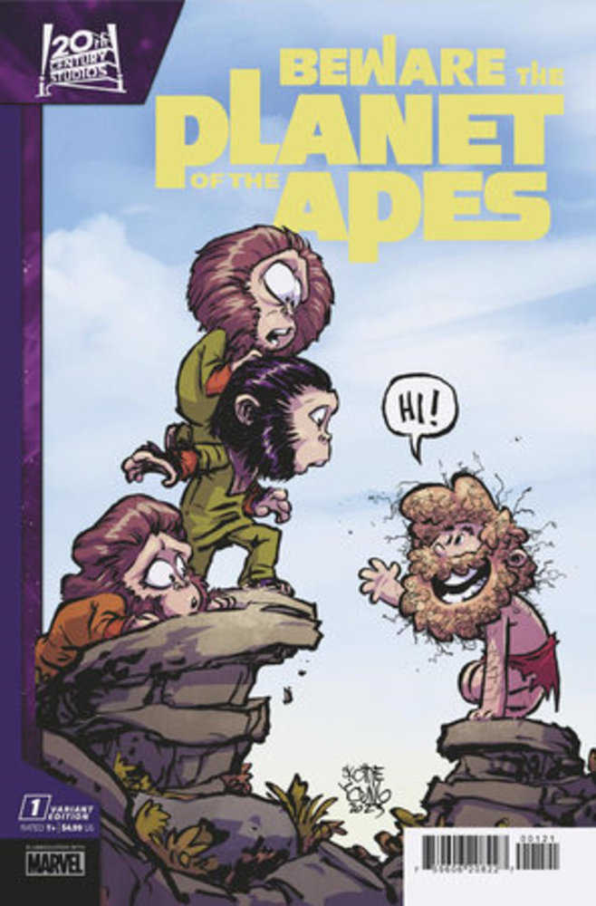 Beware The Planet Of The Apes #1 Skottie Young Variant