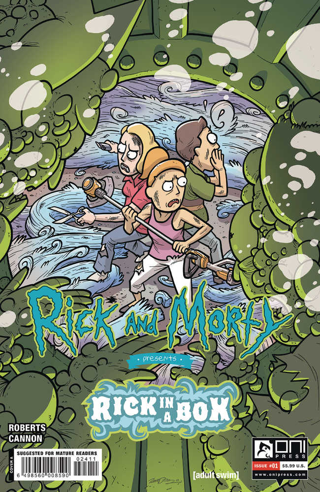 Rick And Morty Presents Rick In A Box #1 (One Shot) Cover A Zander Cannon (Mature)