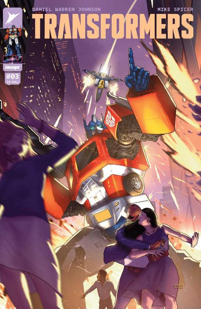 Transformers #3 Cover B Clarke Variant