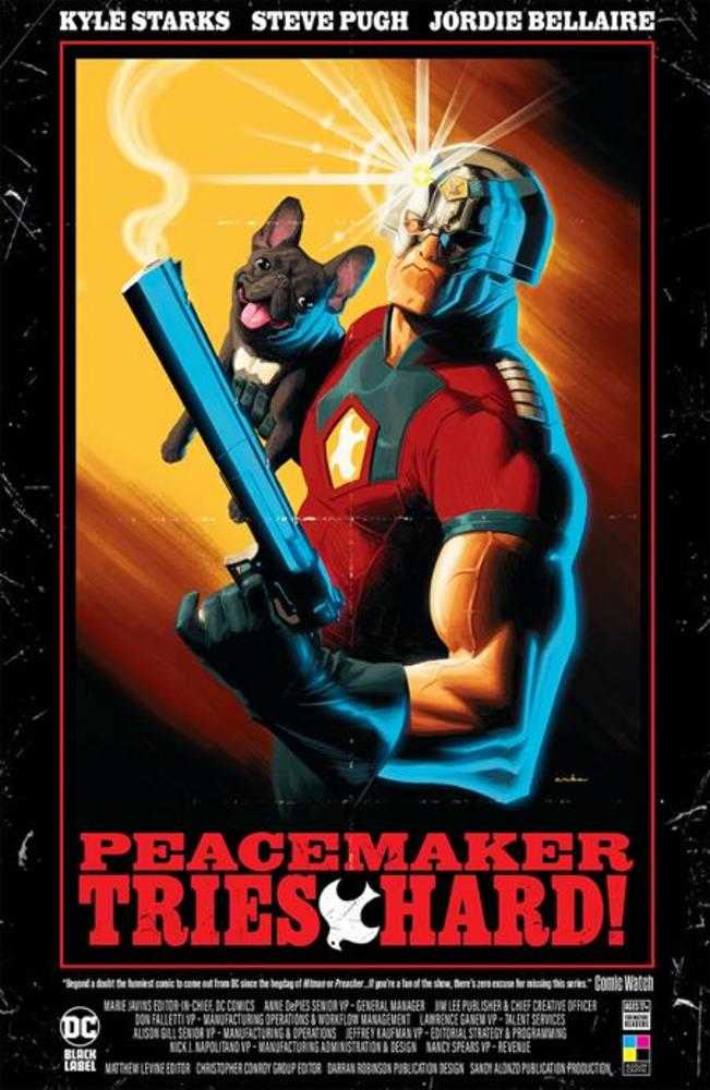 Peacemaker Tries Hard Hardcover (Mature)