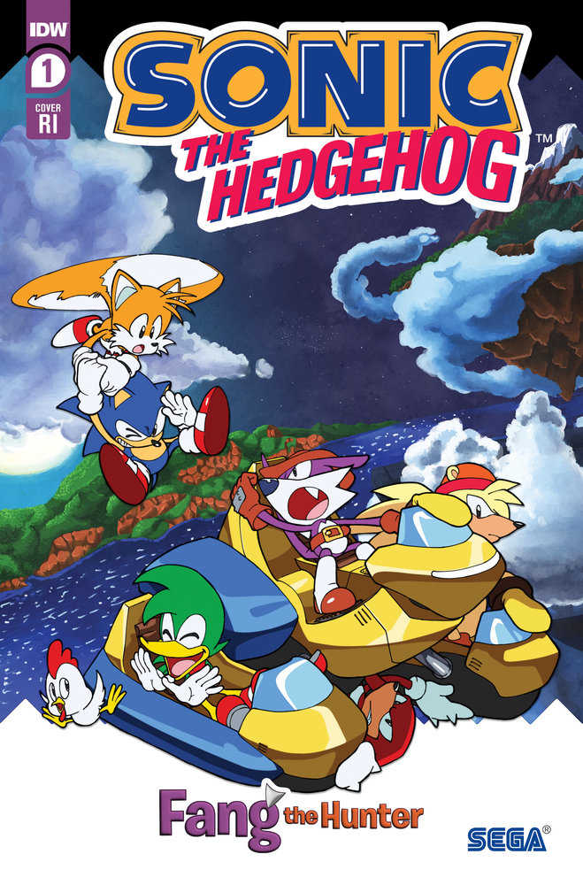 Sonic The Hedgehog: Fang The Hunter #1 Variant Ri (10) (Fonseca)