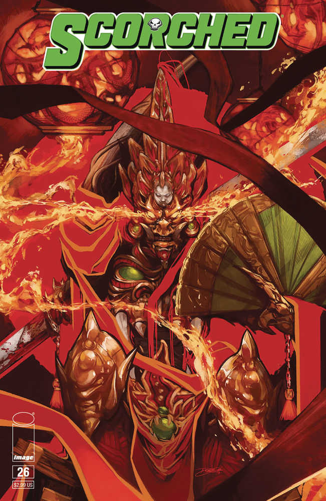 Spawn Scorched #26  Cover B Don Aquillo Variant