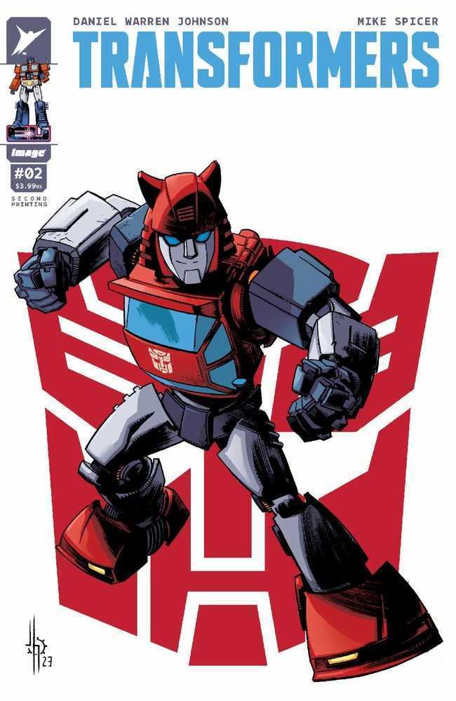 Transformers #2 2nd Print Cover C Jason Howard Variant