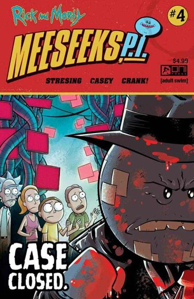 Rick And Morty Meeseeks Pi #4 (Of 4) Cover A Fred C Stresing (Mature)