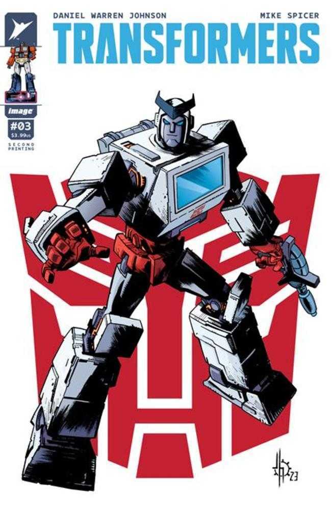 Transformers #3 2nd Print Cover B Jason Howard Variant