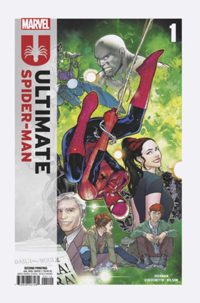 Ultimate Spider-Man #1 2nd Print Silva Variant